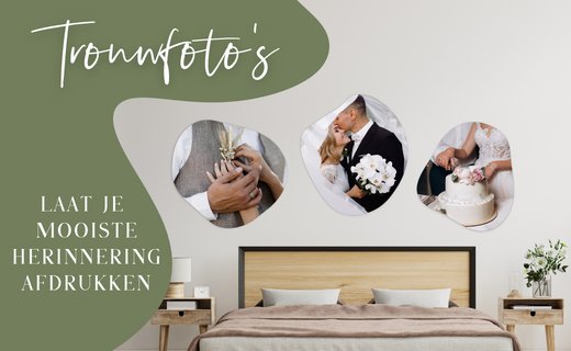 trouwfoto's afdrukken