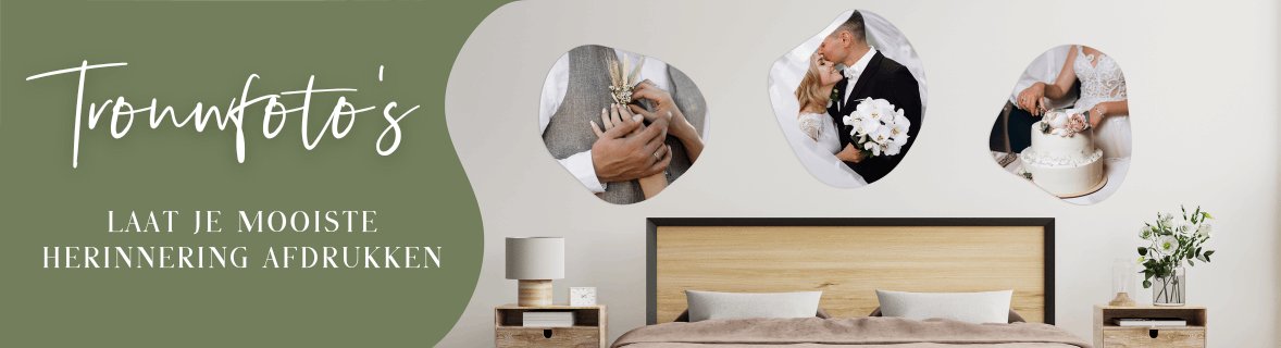trouwfoto's afdrukken