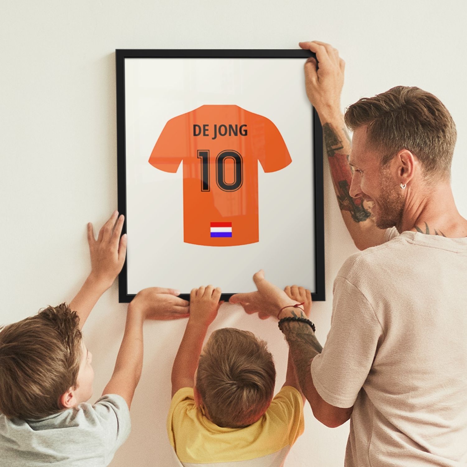 Voetbalposter vaderdag 2024