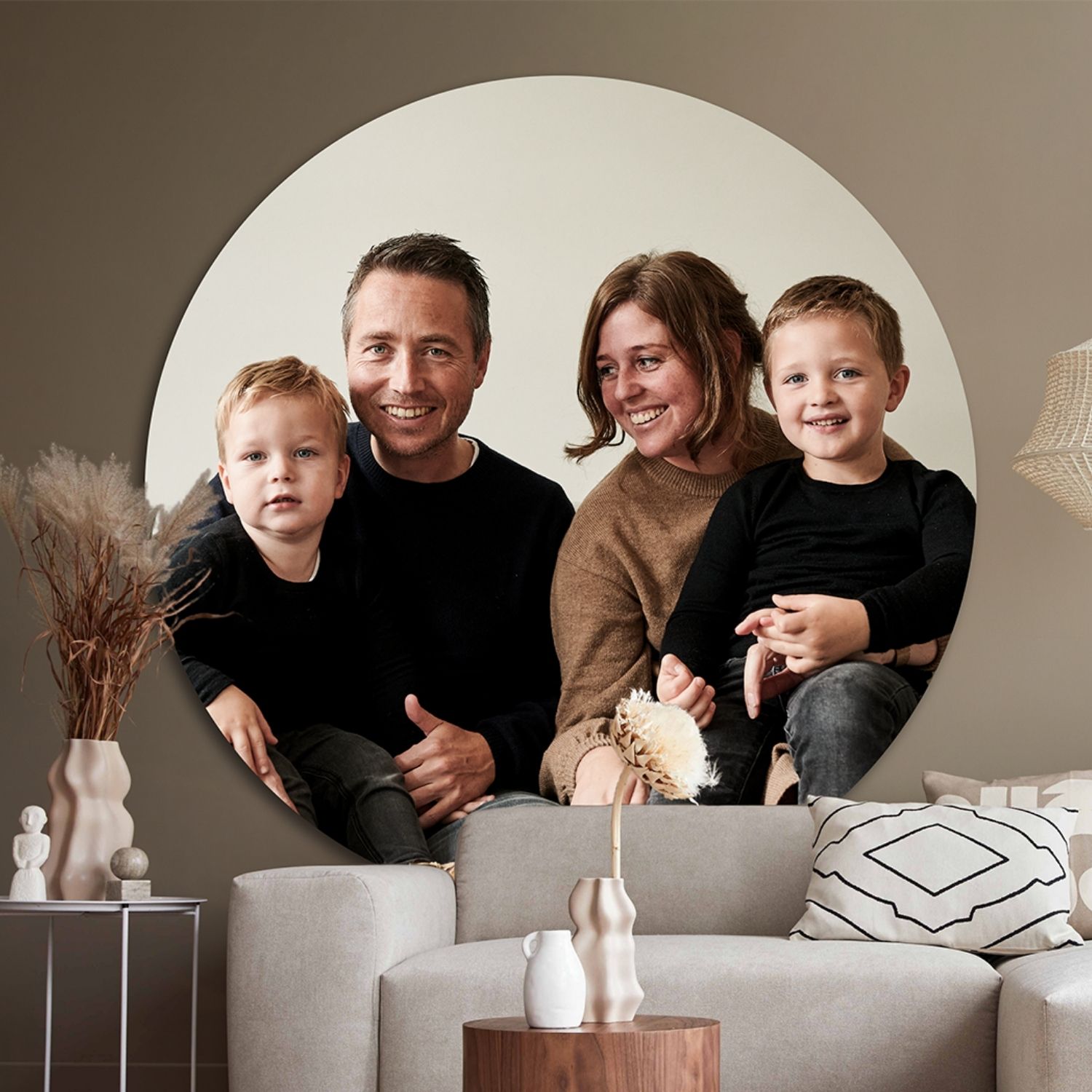 Muurcirkel foto vaderdag 2024