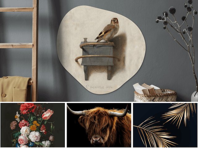 Collectiebeeld op organische vorm