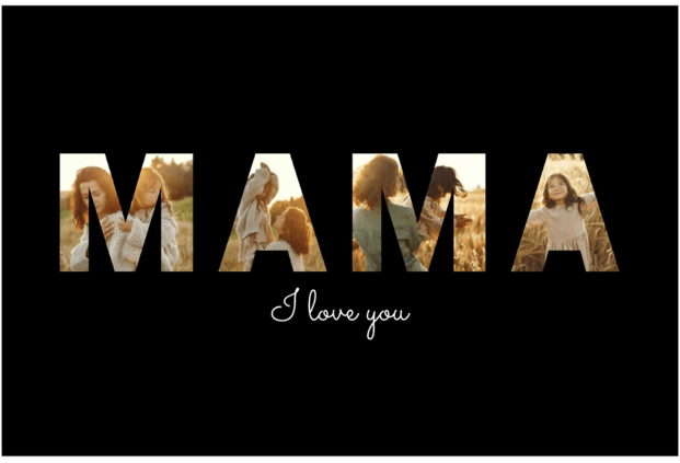 inductiebeschermer mama met fotos