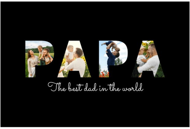 inductiebeschermer papa met fotos